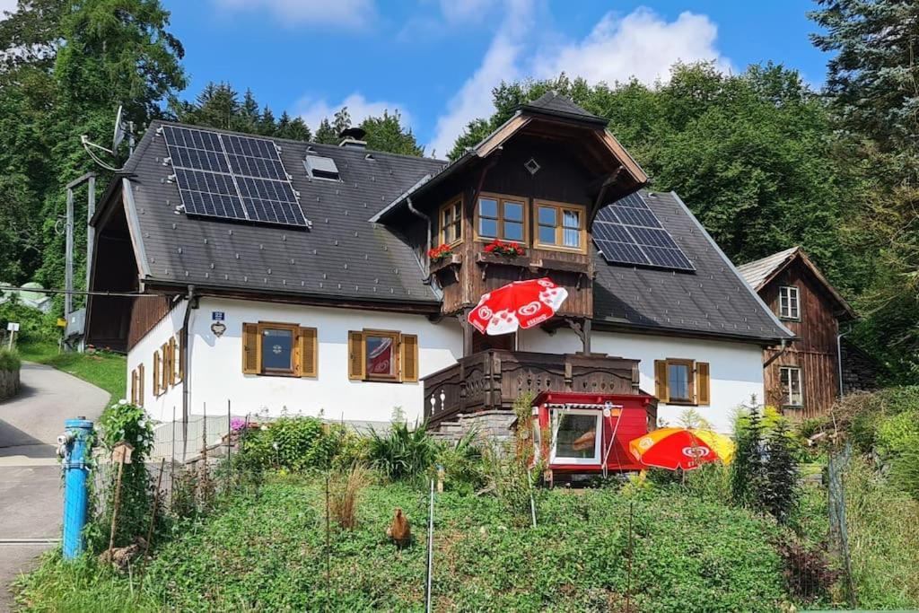 Ferienhaus Beringer Am Kallbach Traunkirchen Exterior foto